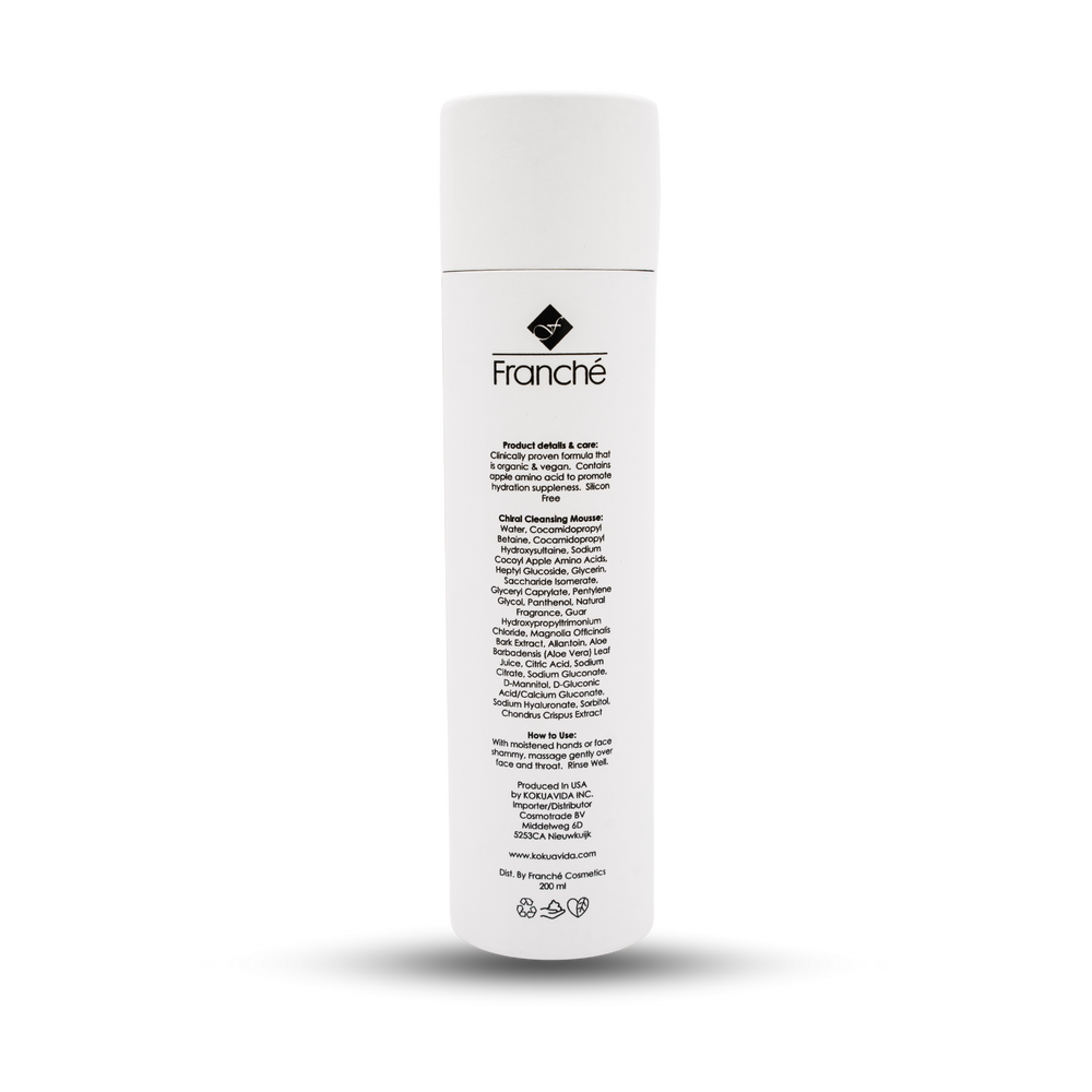 
                      
                        Franche' Chiral Product Cleansing Mousse-200ML (EU)
                      
                    