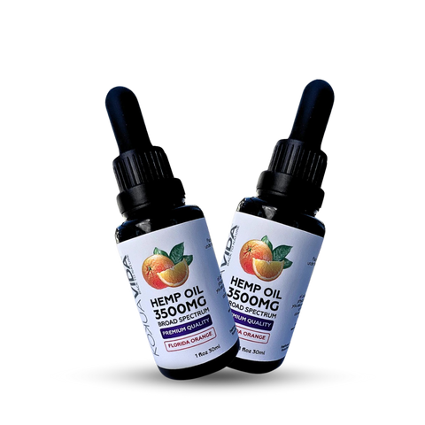 Broad Spectrum CBD Oil 2x3500mg - Florida Orange (EU)