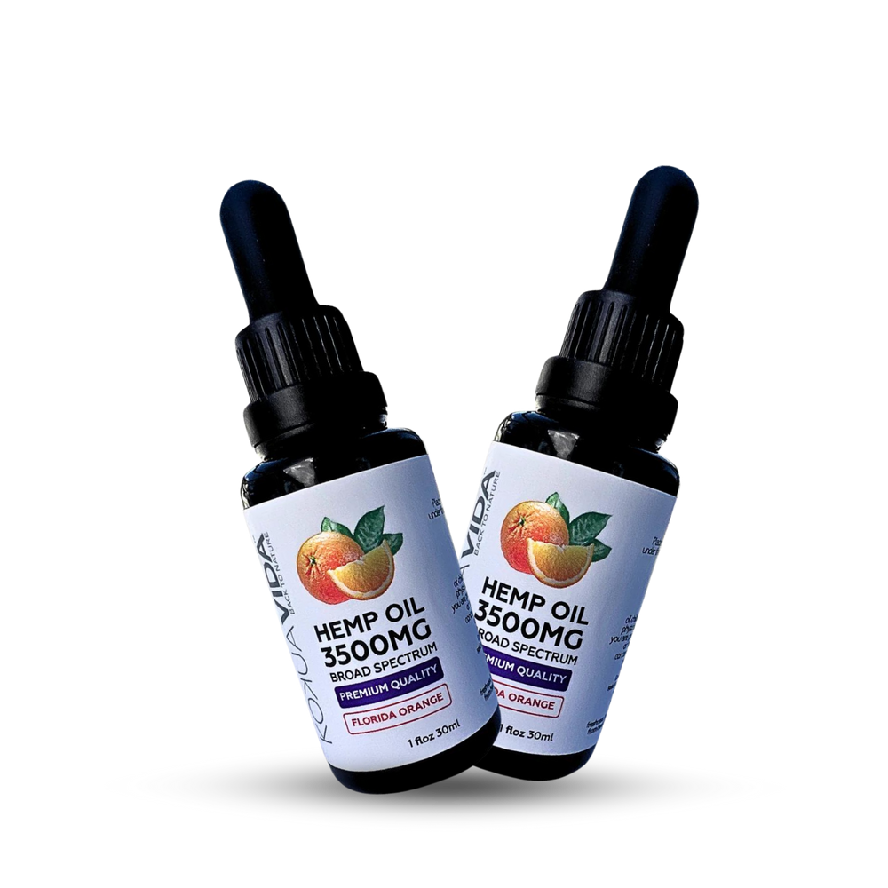 Day & Night CBD Balance Oil SET Ultra Broad Spectrum 2x3500mg – Florida Orange (EU)